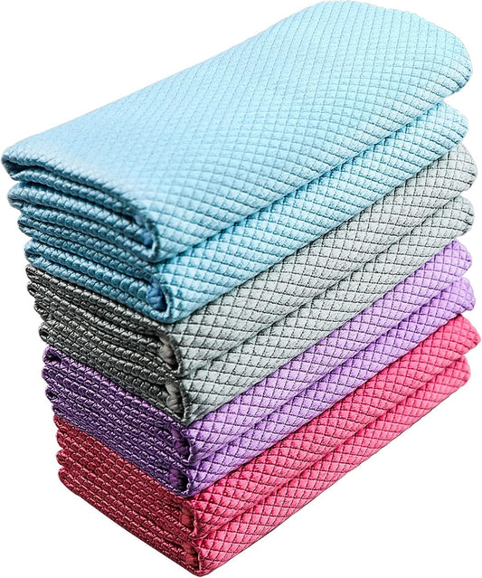 Niveaya-Microfiber-Glass-Cleaning-Cloth,-Multi-Functional-Reusable-Lint-Free-Cloths,-3103