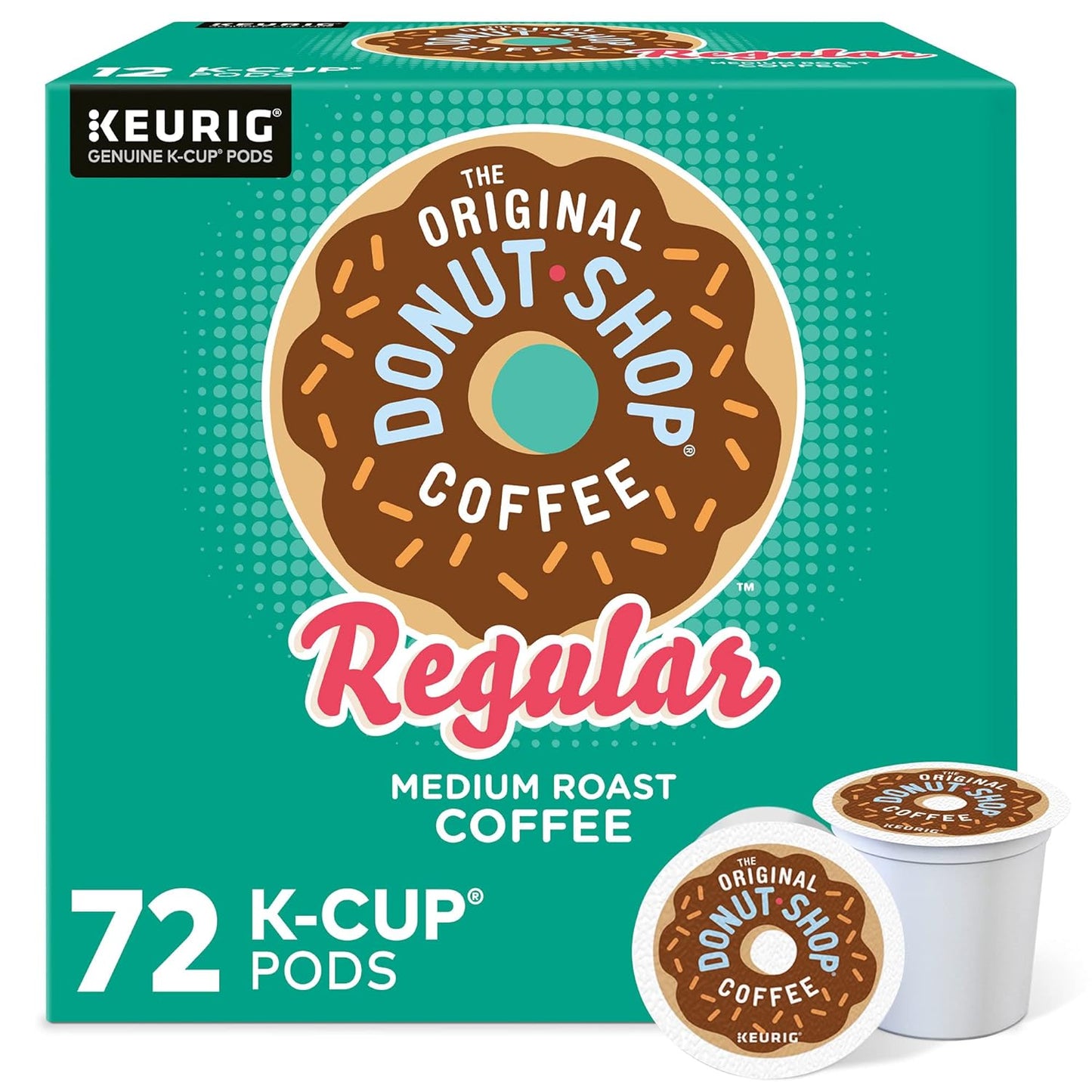 The-Original-Donut-Shop-K-cups-para-cafetera-Keurig,-porción-individual,-café-tueste3626