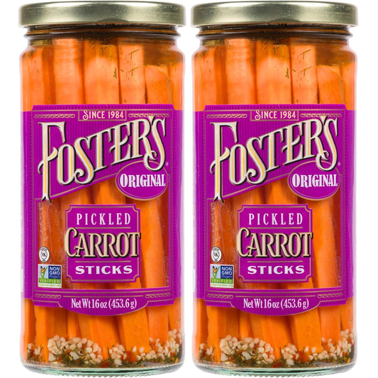 Foster's-Zanahorias-en-escabeche-en-un-frasco,-original,-16-735