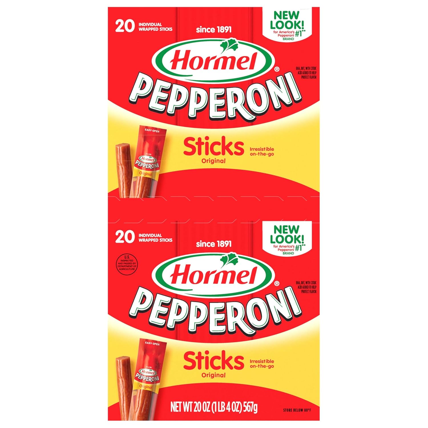 HORMEL-Pepperoni-Snack-Stix,-20-oz-(20-individual-wrapped-sticks)-------107