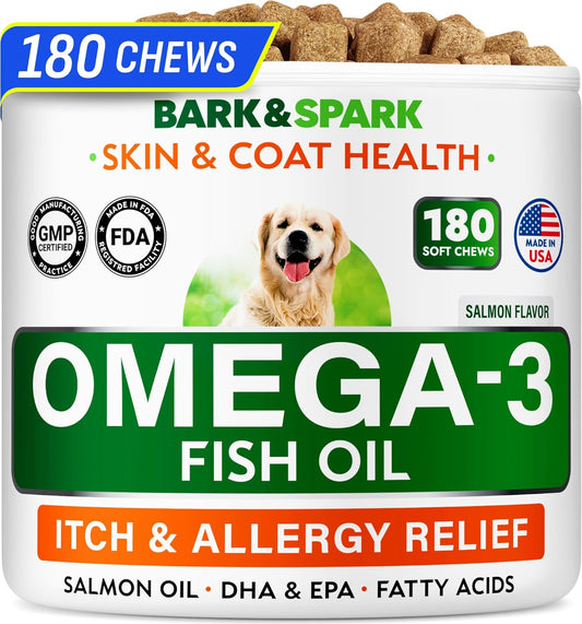 BARK&SPARK-Omega-3-for-Dogs---180-Fish-Oil-Treats-for-Shedding,-601