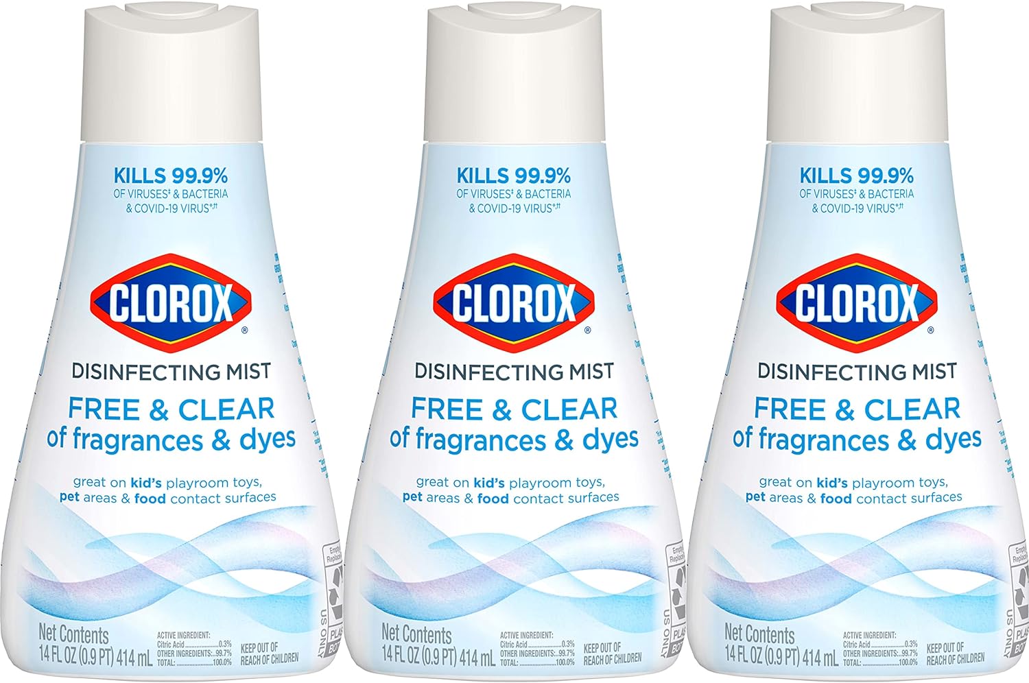Clorox-Free-&-Clear-Disinfecting-Mist-Refill,-Household-Essentials,-Fragrance-4407