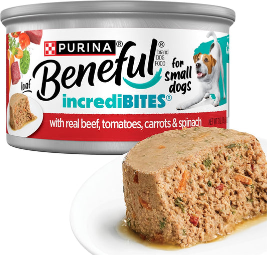Purina-Beneful-Small-Breed-Wet-Dog-Food,-Incredibites-Loaf-With-Real-Beef-Recipe-2270