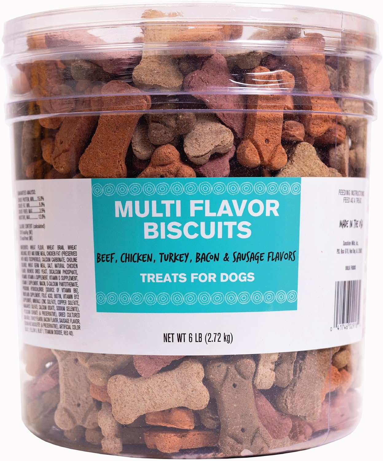 Multi-Flavored-Dog-Biscuits,-6lb.-Tub-----836