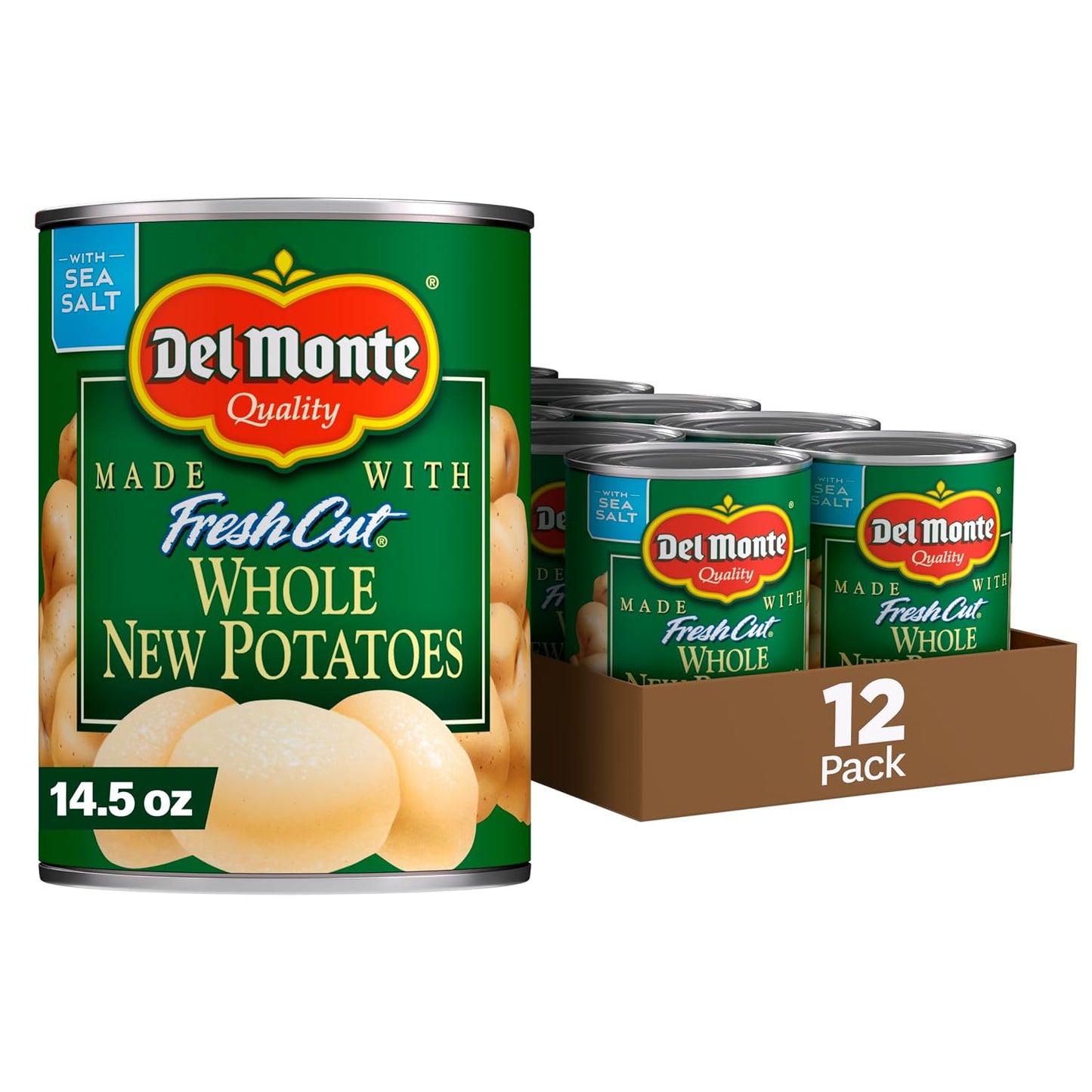 DEL-MONTE-FRESH-CUT-Whole-New-Canned-Potatoes,-Canned-Vegetables,-12-Pack,-938