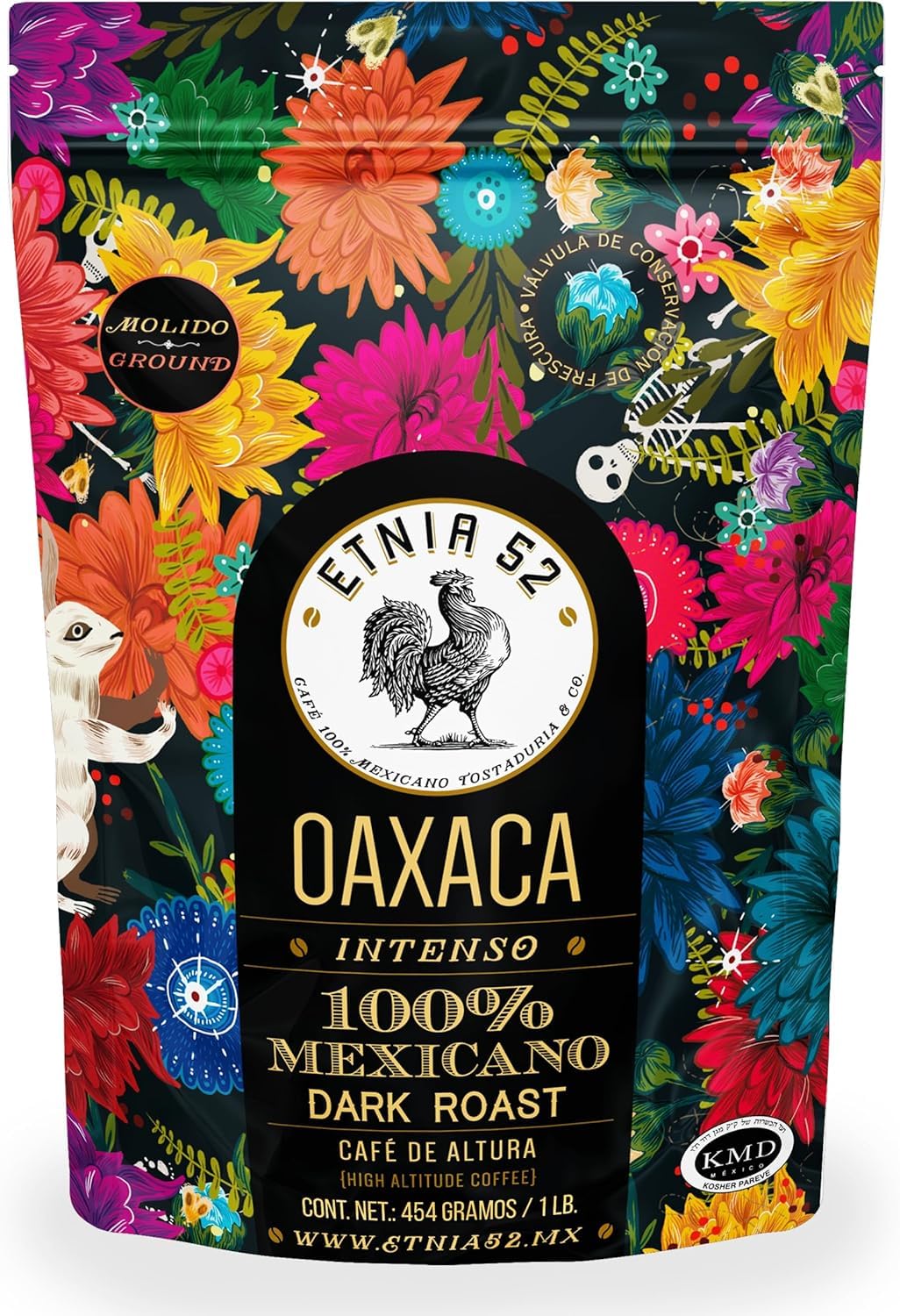 Etnia-52---Oaxaca-(Intenso),-Mexican-Ground-Coffee,-1-lb.-or-16-oz,-117