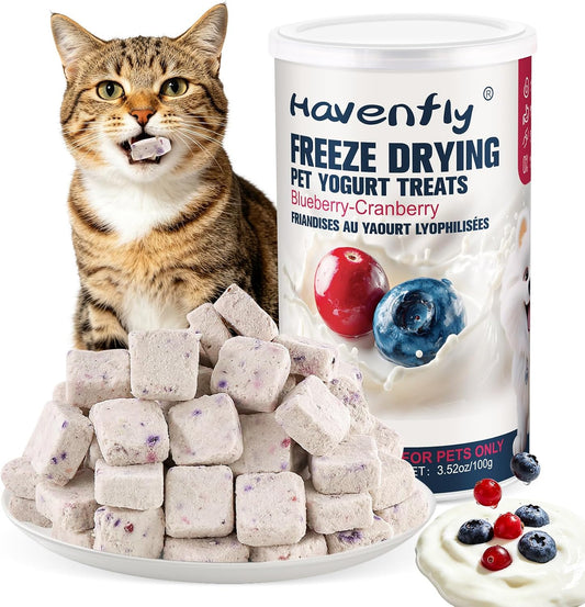 3.5oz-Freeze-Dried-Yogurt-Treats,-Cranberry-Blueberry-Yogurt-Snacks-with-Chicken,-Cat-Chicken-Treat-118