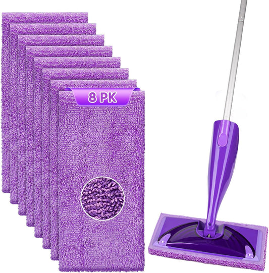 HOMEXCEL-Microfiber-Pads-Compatible-with-Swiffer-Wet-Jet-15"x5.5",-Reusable-Pad-Refills,-Machine-Washable-Replacements-f-585