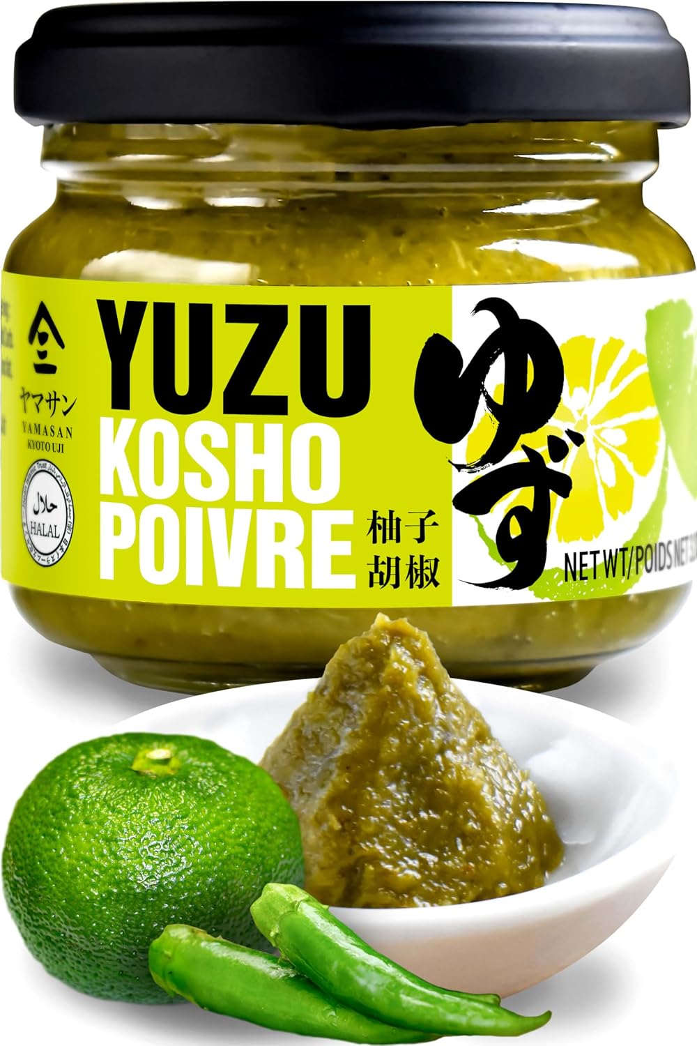 chaganju-Yuzu-Kosho-Pepper-Paste,-Spices-and-Seasonings,-Japanese-Seasoning,-3.17Oz(90g)---828