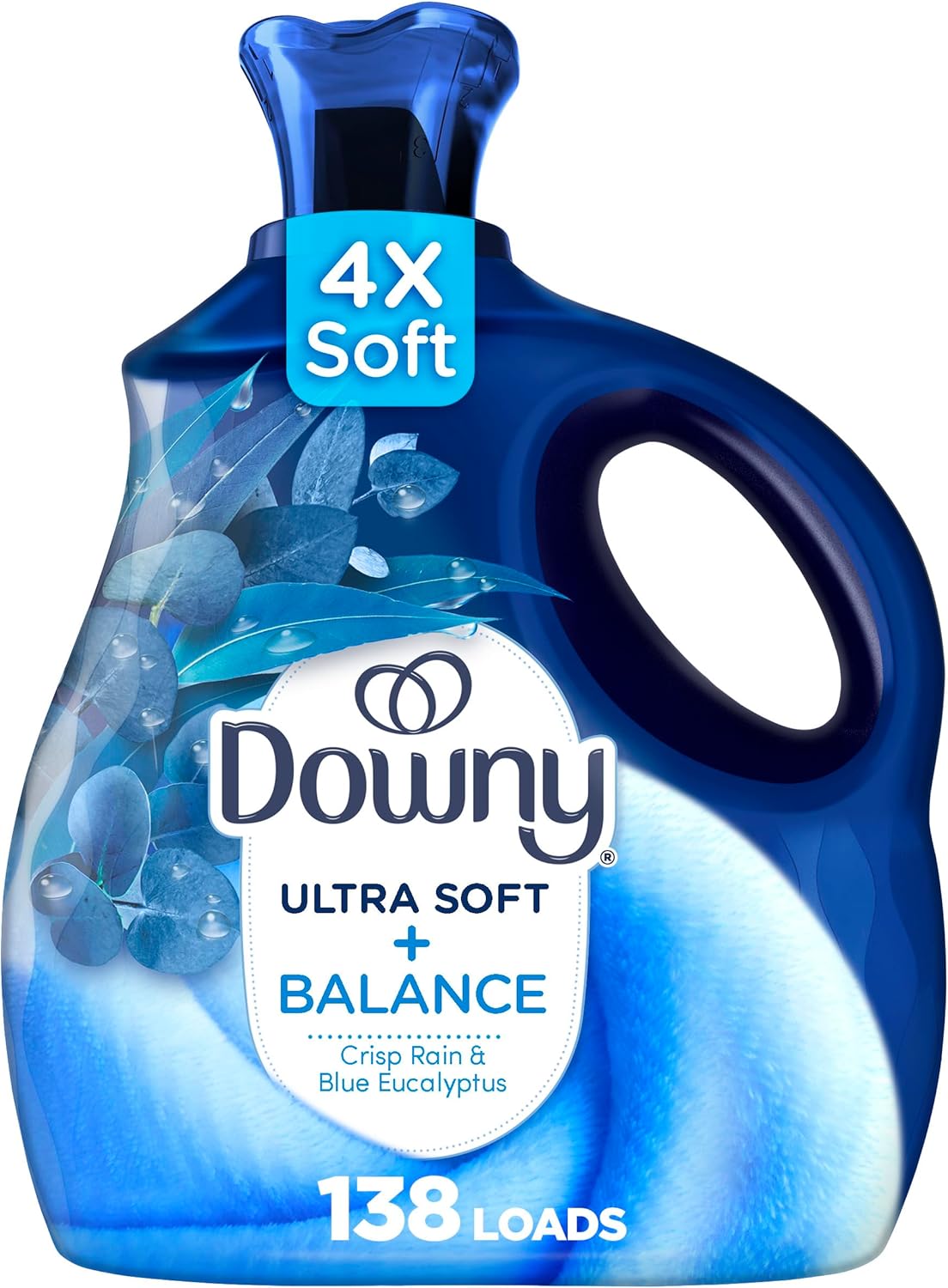 Downy-Ultra-Soft-Fabric-Softener-Liquid,-Balance,-Crisp-Rain-and-Blue-Eucalyptus,-858