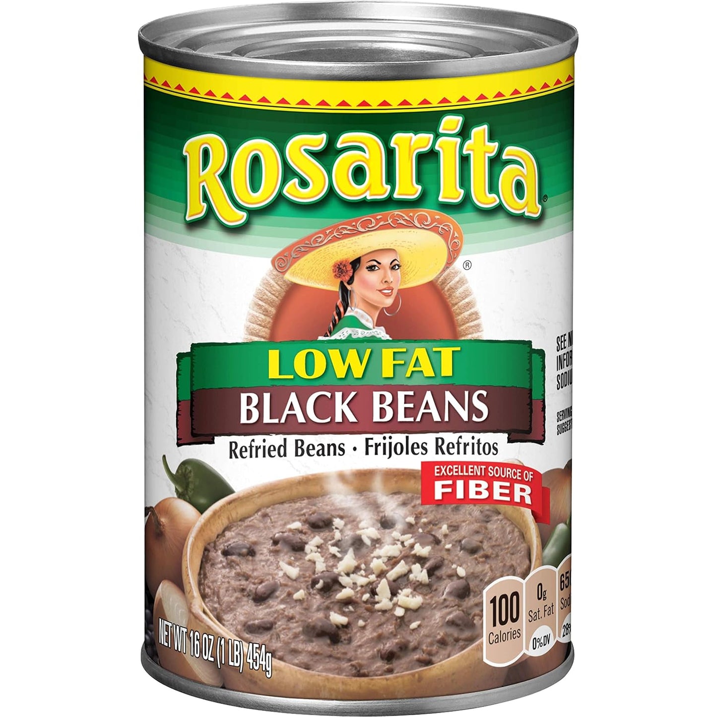 Rosarita-Low-Fat-Refried-Black-Beans,-1537