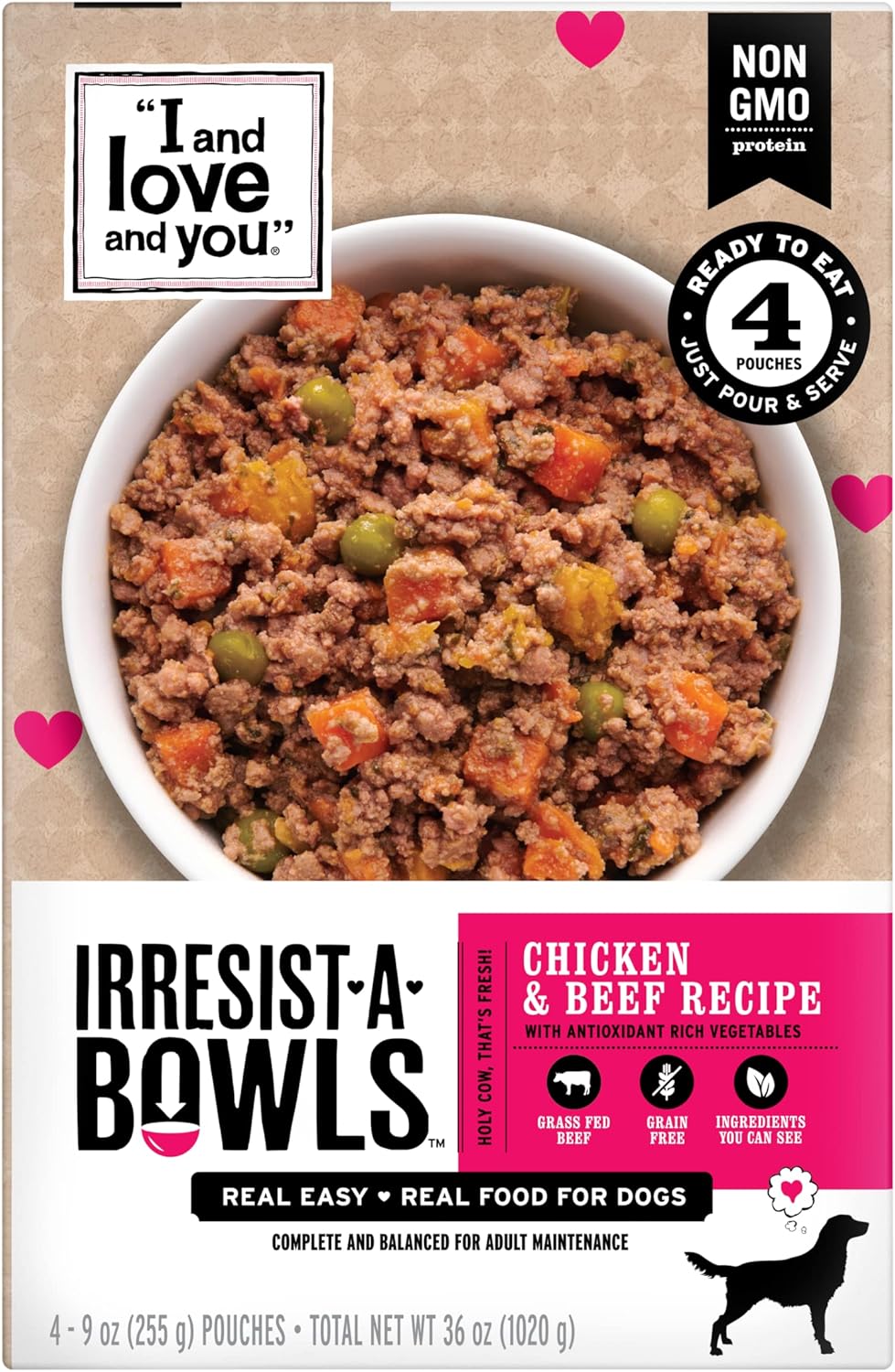 I-AND-LOVE-AND-YOU-Irresist-a-Bowls-Alimento-liofilizado-para-1975