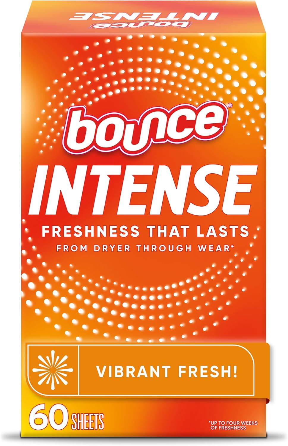 Bounce-Intense-Dryer-Sheets,-Vibrant-Fresh,-60-Count,-Scent-Boosting-Dryer-Sheet-1414