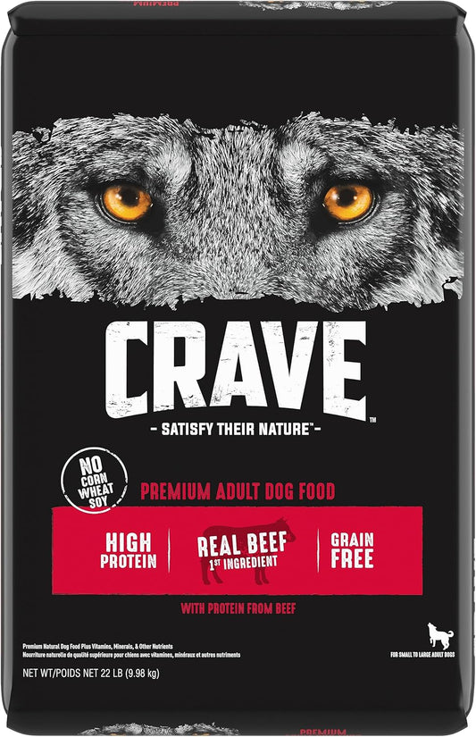 CRAVE-Grain-Free-High-Protein-Adult-Dry-Dog-Food,-Beef,-22-lb.-Bag-1806