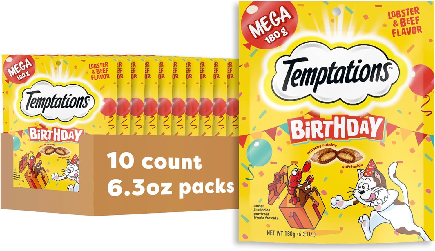 Temptations-Birthday-Cat-Treats,-Crunchy-and-Soft-Cat-Treats,-Lobster-&-Beef-Flavor,-6.3-412