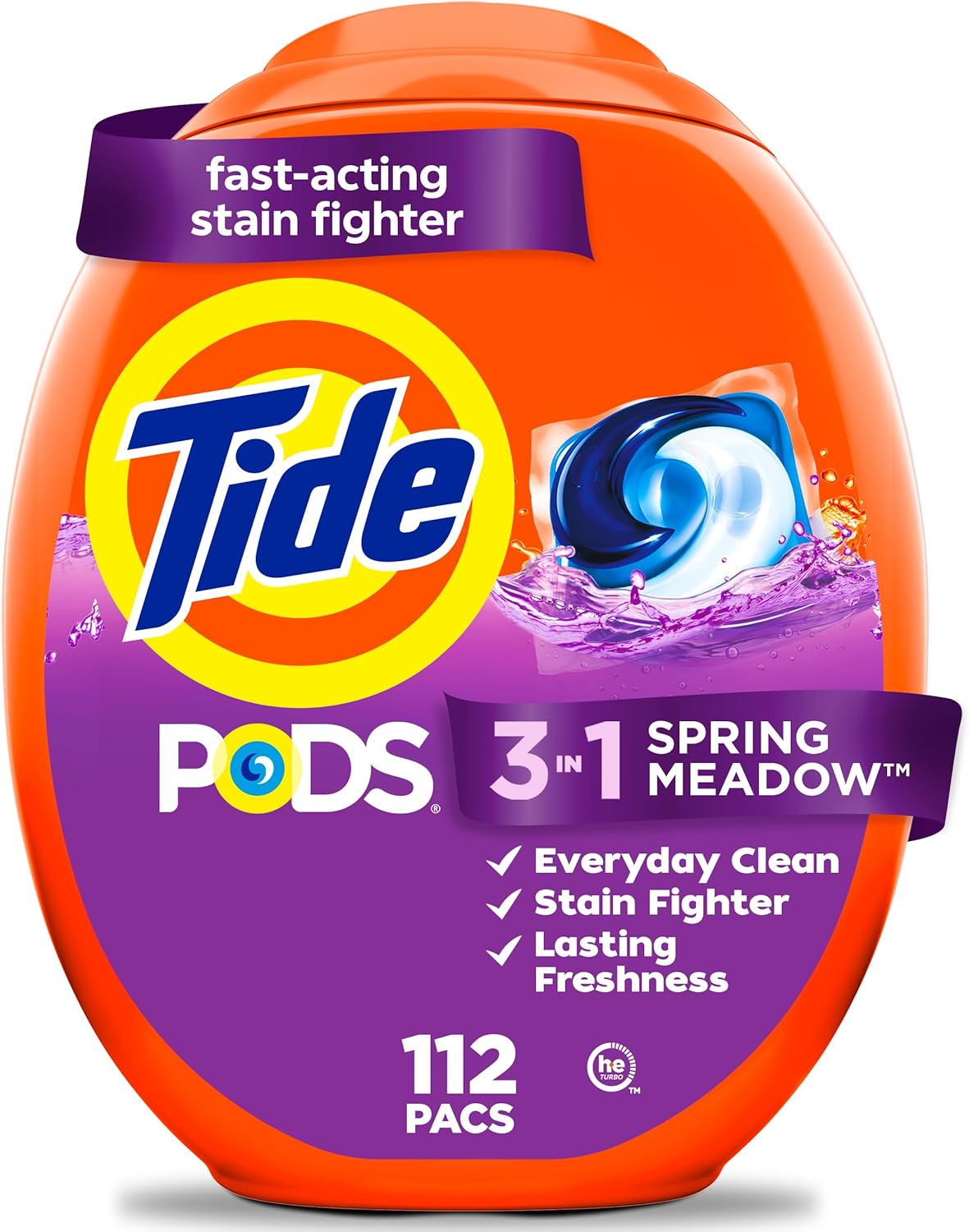 Tide-PODS-laundry-detergent-pacs,-3-in-1-Stain-Remover,-Odor-Fighter,-Color-Protector,-1801