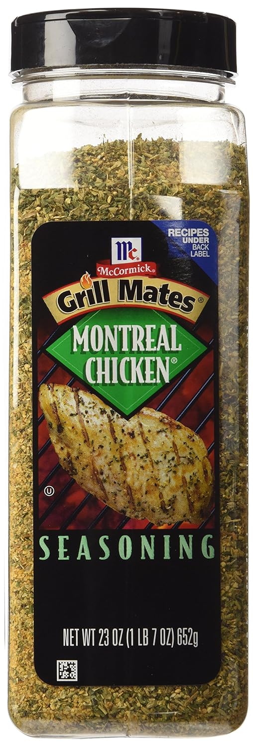 McCormick-Montreal---Condimento-para-pollo,-tarros-de-plástico-de-onzas-268