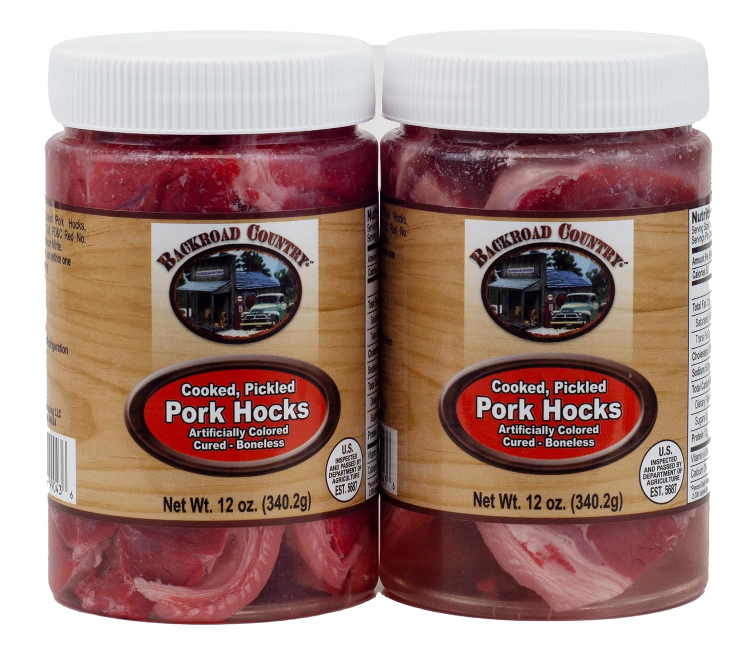 Backroad-Country-Fully-Cooked-Boneless-Pickled-Cured-Pork-Hocks-in-a-Jar,-12-538