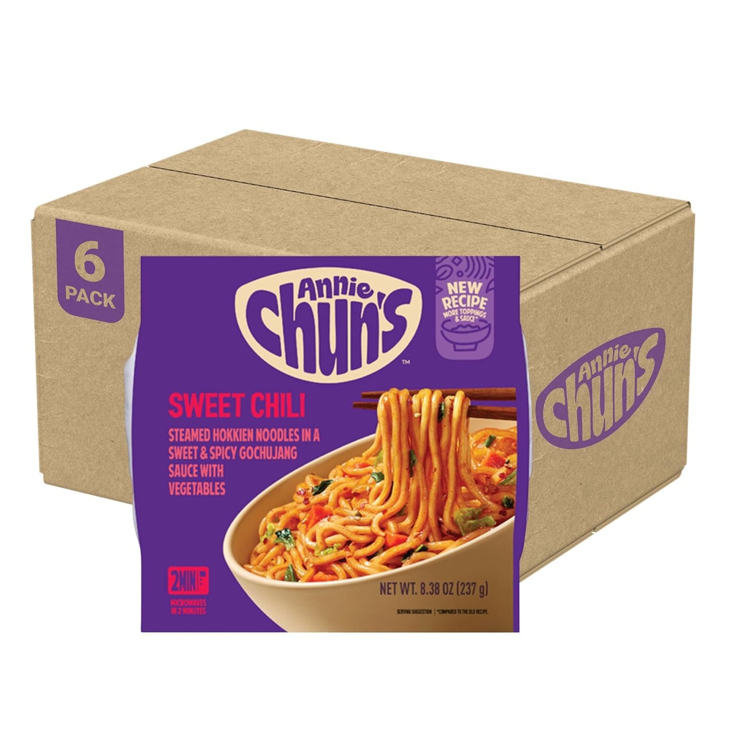 Annie-Chun's-Tazón-de-fideos-Sweet-Chili,-8.38-oz-(paquete--de-481