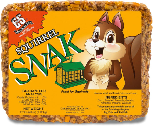 C&S-Serpiente-de-ardilla,-paquete-de-6-----1751