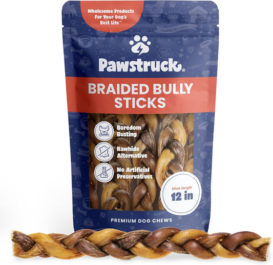 Natural-12"-Braided-Bully-Sticks-for-Dogs-–-3678