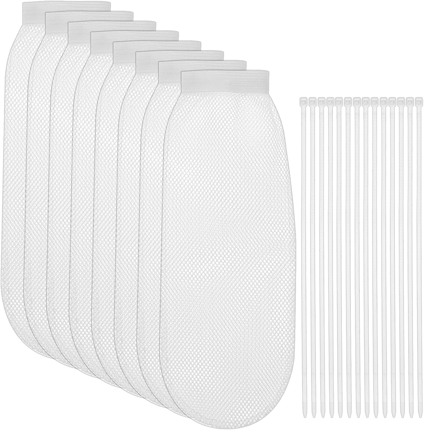 32-Piece-Lint-Trap-and-Cable-Ties-Set-for-Washing-Machine,-702