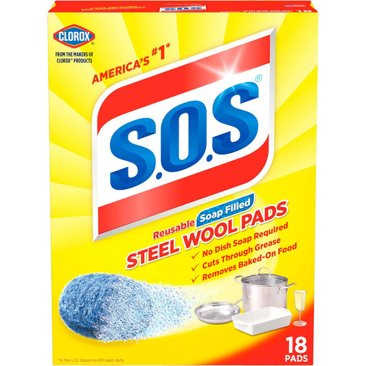 S.O.S.-Steel-Wool-Heavy-Duty-Soap-Scrubbing-Pads,-18-Ct.-----363