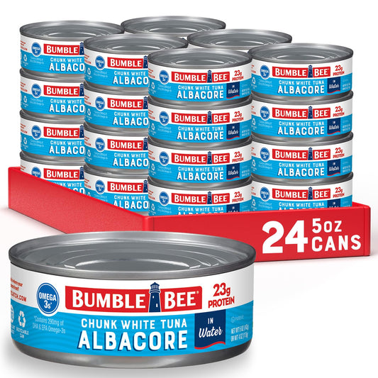 Bumble-Bee-Chunk-White-Albacore-Tuna-in-Water,-5-oz-Can-(Pack-of-625