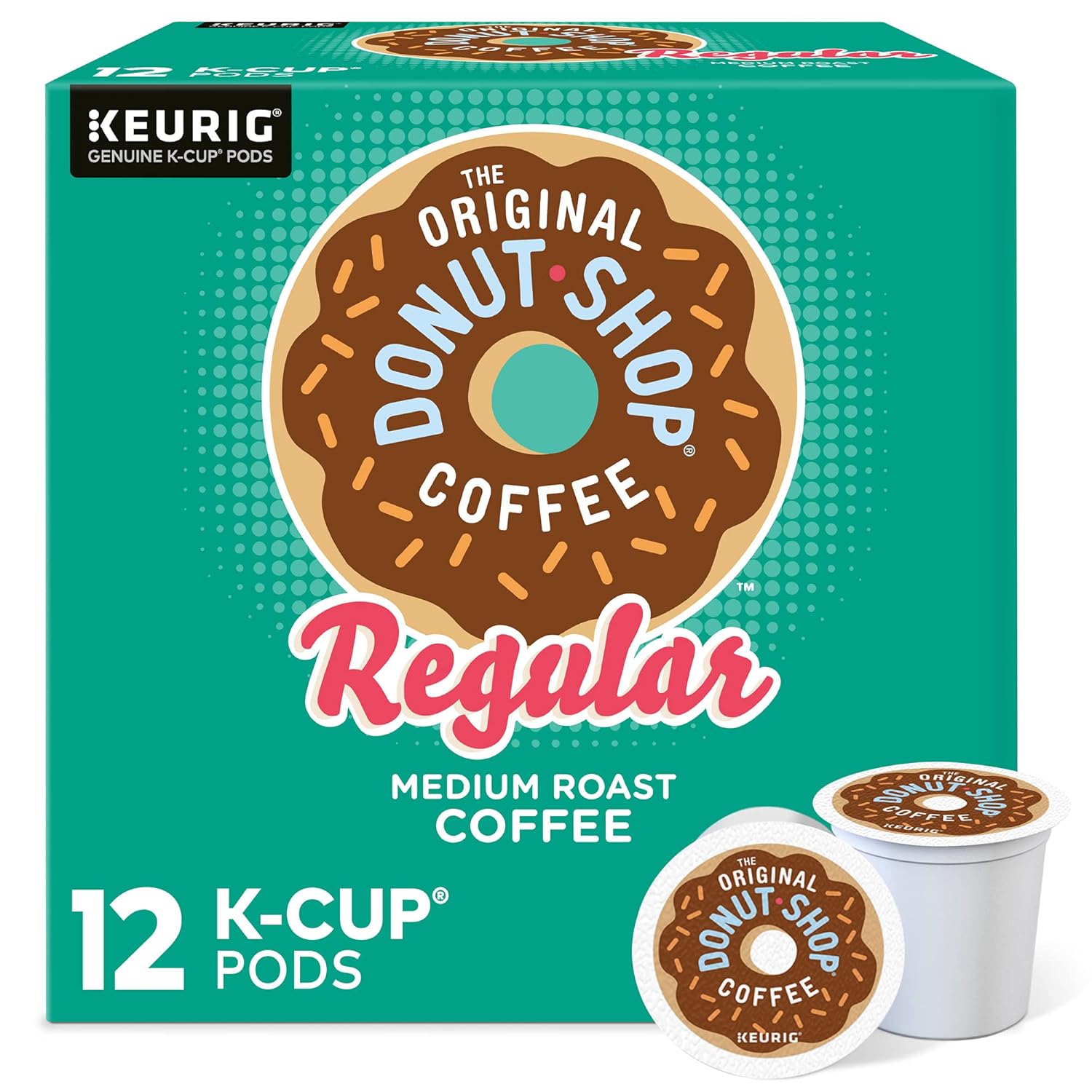 The-Original-Donut-Shop-K-cups-para-cafetera-Keurig,-porción-individual,-café-tueste2912