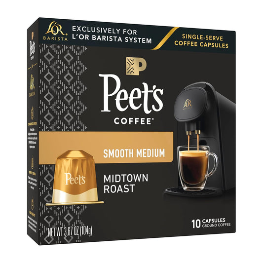 L'OR-Barista-Coffee-Pods,-10-Count-Peet's-Midtown,-Single-Serve-Aluminum-Capsules-Compatible-with-2233