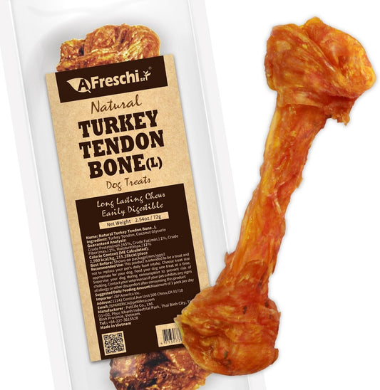 A-Freschi-srl-Turkey-Tendons-for-Dogs,-Long-Lasting,-Hypoallergenic-Rawhide-Alternative,-Grade,-1801