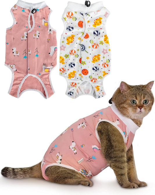 ANWA-2-Pack-Cat-Recovery-Suit---Breathable-Cat-Onesie-for-Cats-After-802