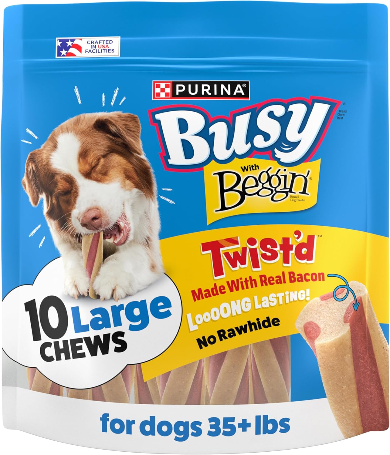 Purina-Busy-With-Beggin'-Dog-Treats,-Twist'd---10-Count-(Pack-1)-2852