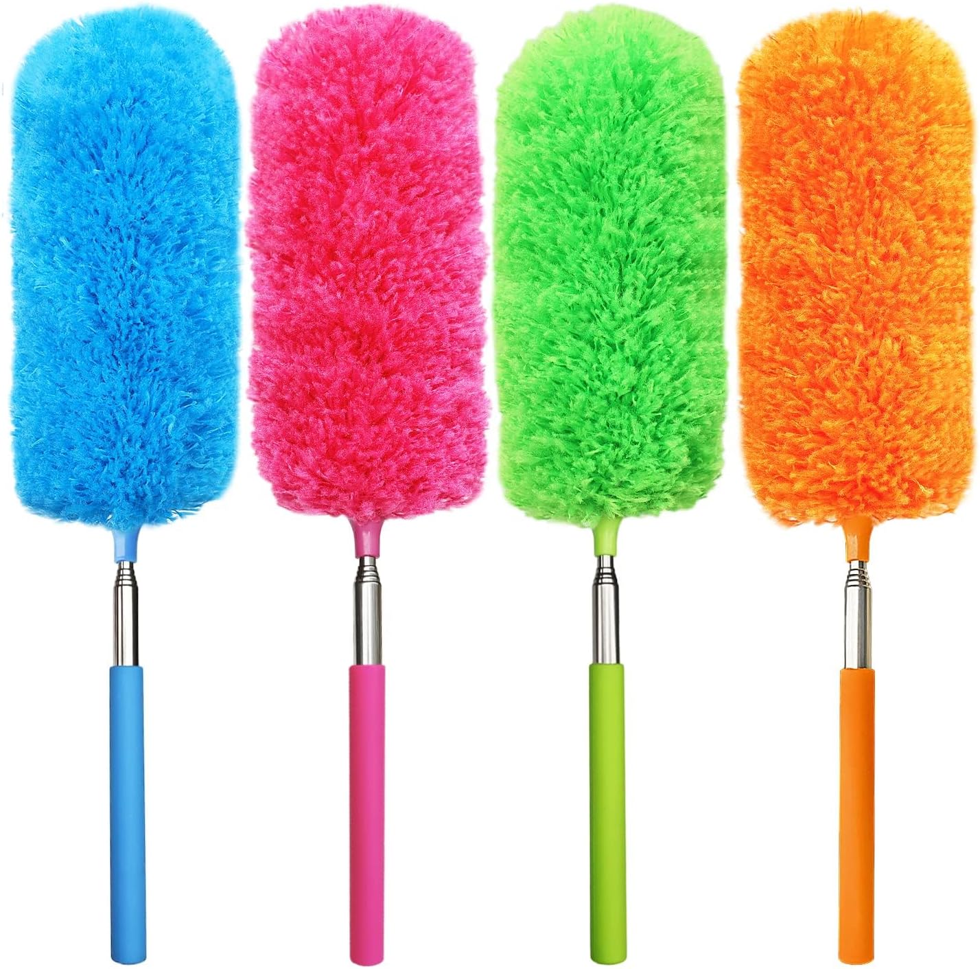 4-Pcs-Washable-Microfiber-Feather-Duster,-with-Extendable-Pole-and-459