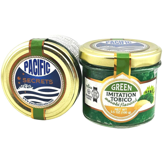 Pacific-Secrets-Green-Vegan-Tobico-Caviar-|-Wasabi-Flavored-|-Seaweed-Tobiko-|-77