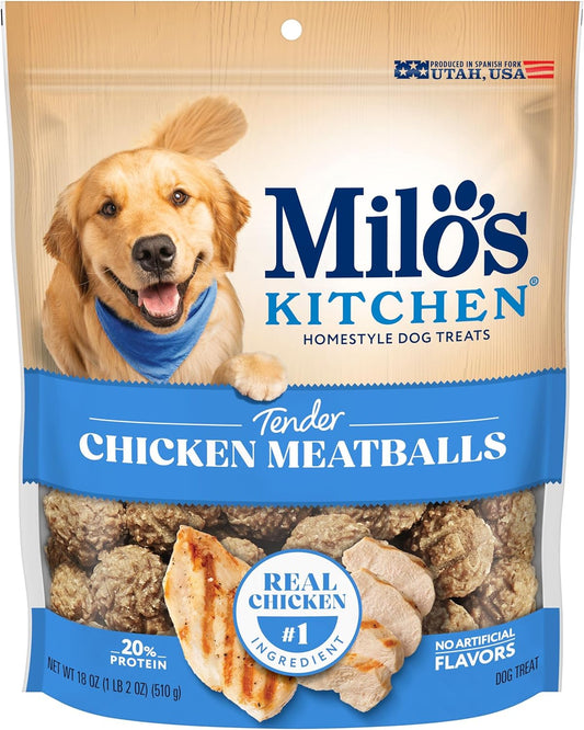 Milo's-Kitchen-Chicken-Meatballs-Dog-Treats,-18-Ounce------2910