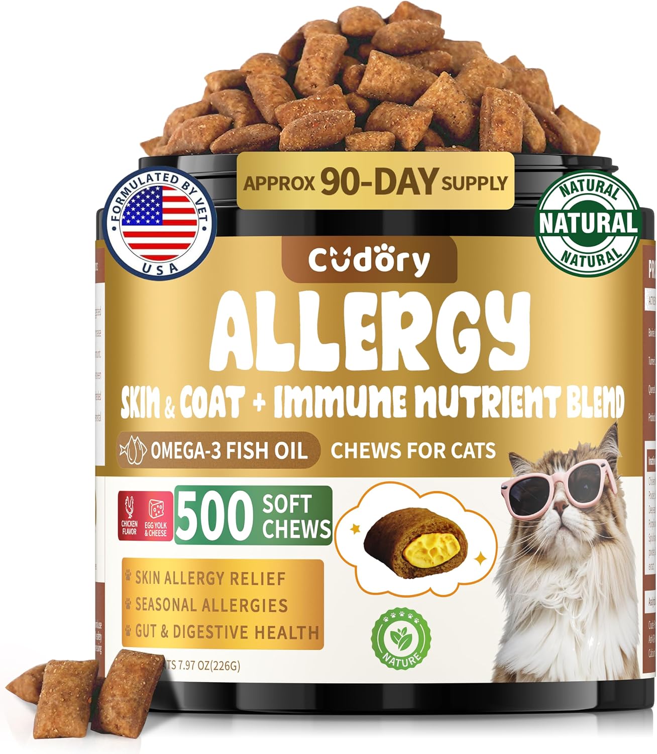 Cat-Allergy-Relief-Chews-for-Cats,-500-Crunchy-&-Creamy-Treats,-Supports-Itchy-1302