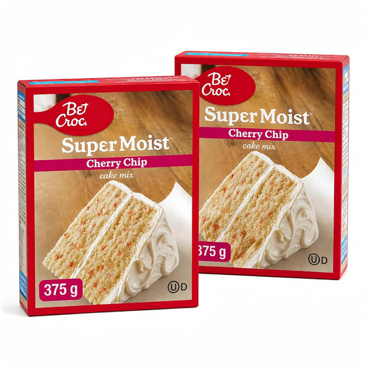 Cherry-Chip-Cake-Mix-(2-Pack,-375g/13.25oz-Each),-Super-Moist-182