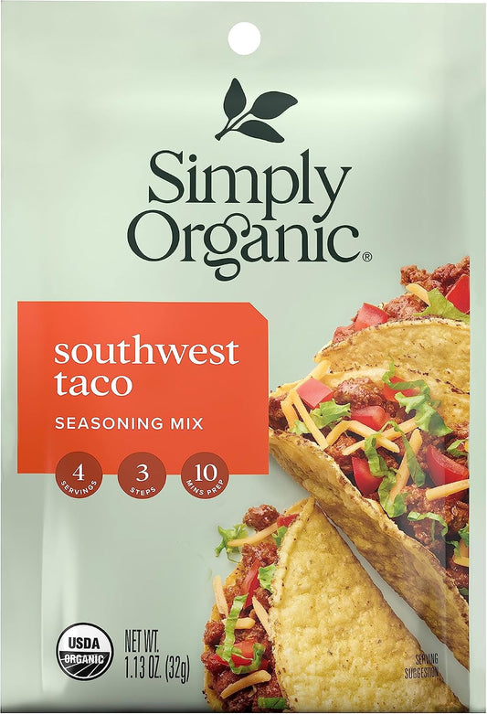 Simply-Organic-Southwest-Taco-Seasoning,-Certified-Organic-|-1.13-oz-|-Pack-151