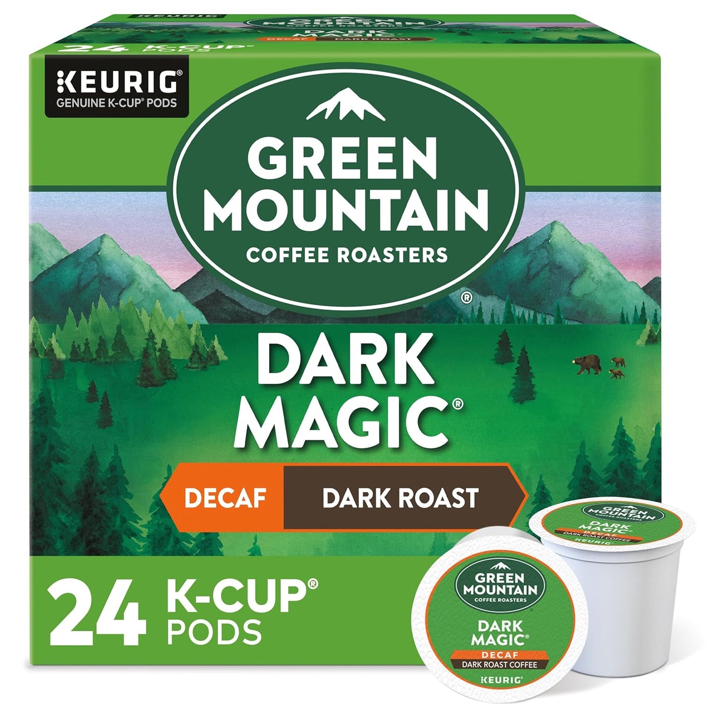 Green-Mountain-Dark-Magic-Café-descafeinado,-K-Cup-para-infusores-de-Keurig,-unidades,3147