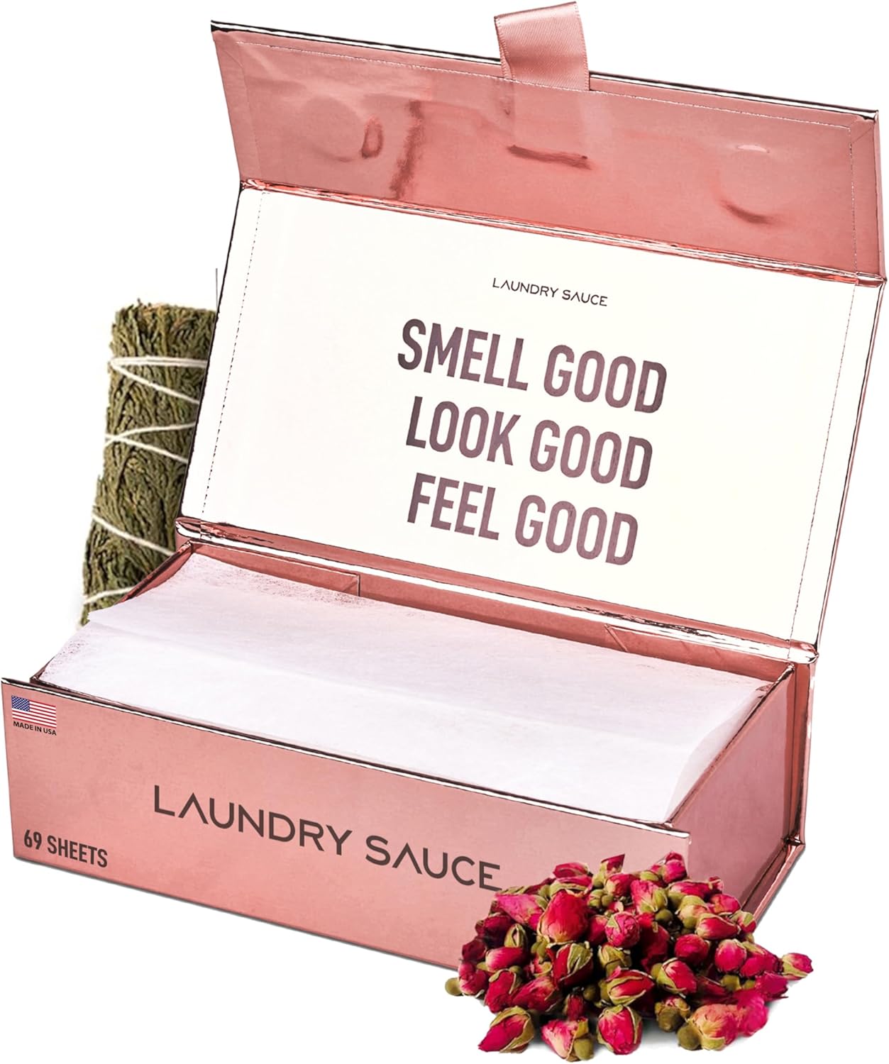 Laundry-Sauce---Laundry-Dryer-Sheets-(Egyptian-Rose),-Luxury-Fragrance,-3174