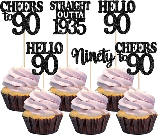 36-PCS-Happy-90th-Birthday-Cupcake-Toppers-4216