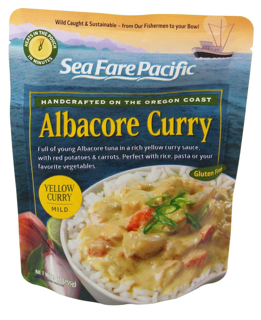 Sea-Fare-Pacific-Albacore-Fish-Curry,-Yellow,-9-Ounce-(Pack-of-8)-646