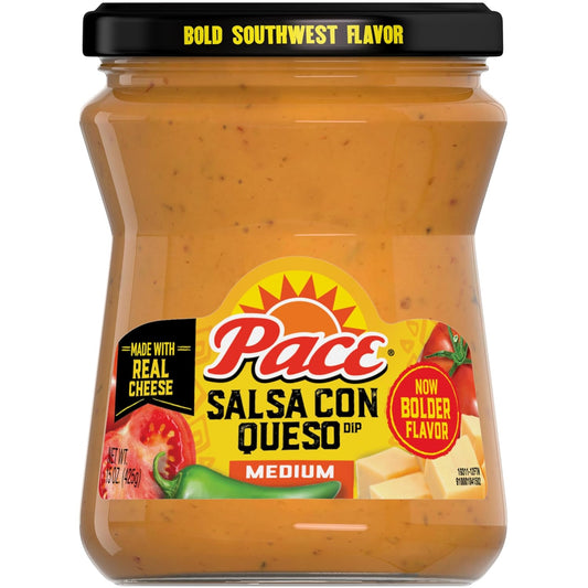 Pace-Medium-Salsa-con-Queso-Dip,-15-oz-Jar-------2037