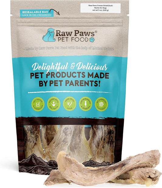 Freeze-Dried-Duck-Necks-for-Dogs,-5-oz---3134