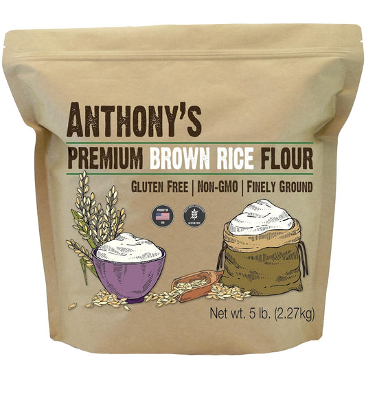 Harina-marrón-de-arroz-Anthony's,-libre-de-GMO-----1023