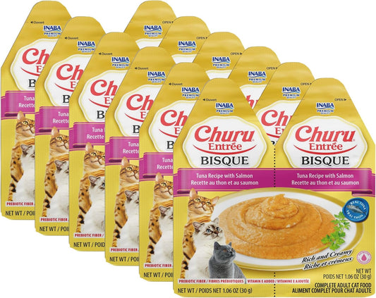INABA-Churu-Entrée-Bisque-for-Cats,-High-Protein-&-Moisture,-Prebiotic-Wet-Cat-1055