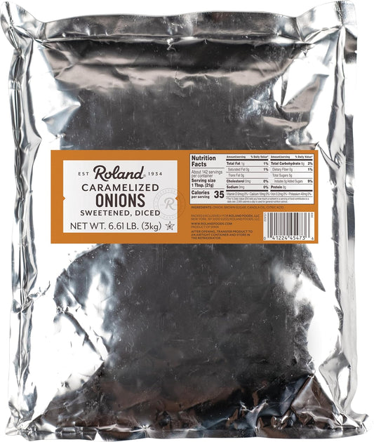 Roland-Foods-Sweetened-Caramelized-Onions,-6.61-Pound,-Pack-of-1-----421
