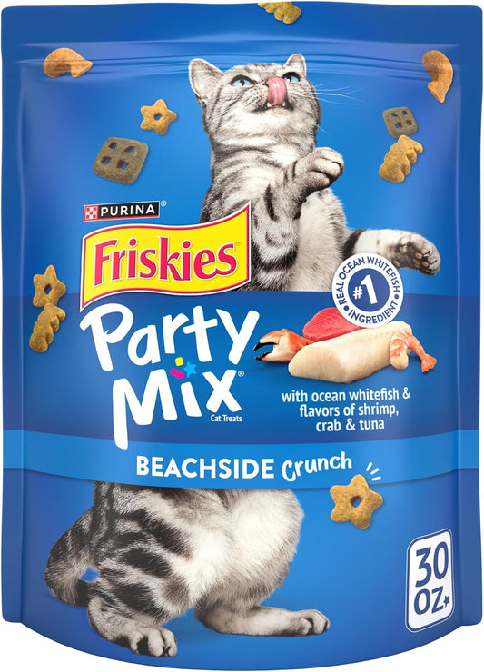 Purina-Friskies-Cat-Treats,-Party-Mix-Beachside-Crunch---30-oz.-Pouch---622