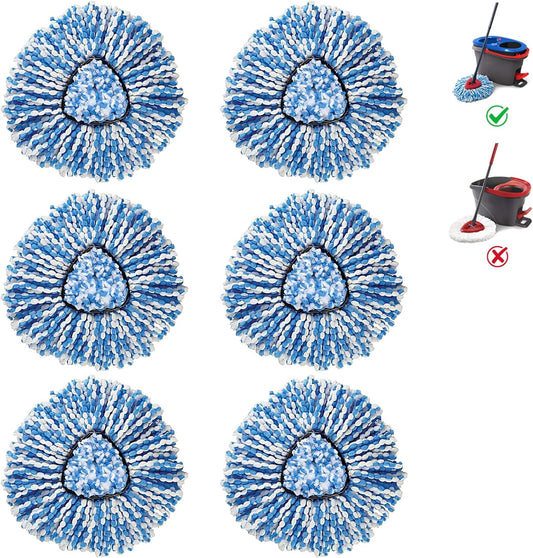 2-Tank-Mop-Heads-Replacements-for-O-Ceda-RinseClean-Dual-System,-Microfiber-Refills,-Easy-Cleaning-Mop-Repalce-327